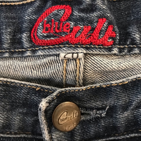 Blue Cult Vintage Boot Leg Denim Jeans 26 - Picture 3 of 8